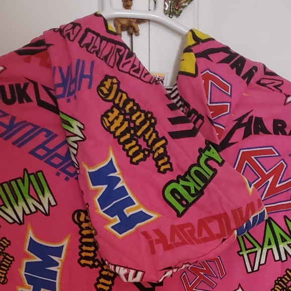 Harajuku mini graffiti hoodie sweatshirt - Picture 6 of 6
